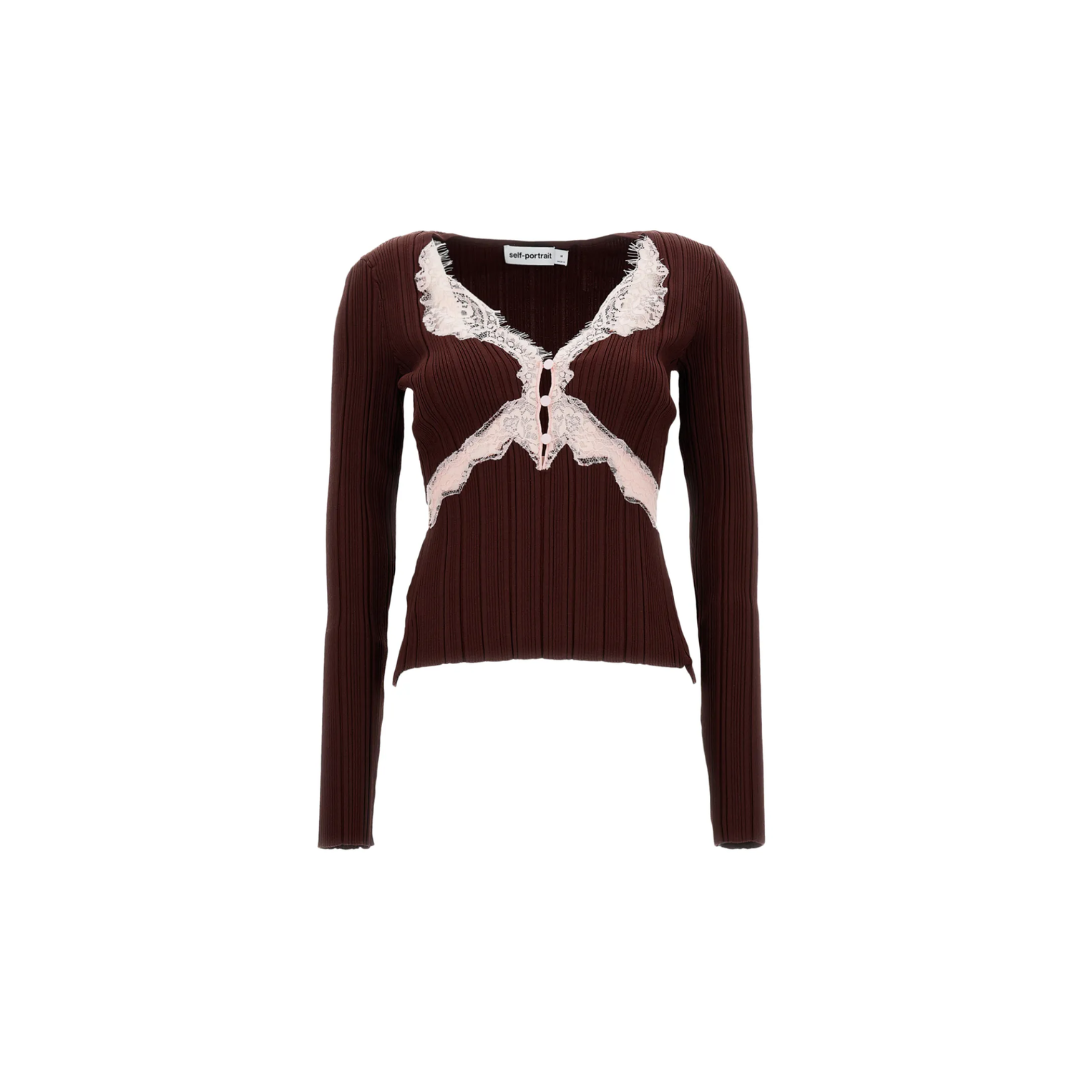 SELF PORTRAIT 176 LACE TOP