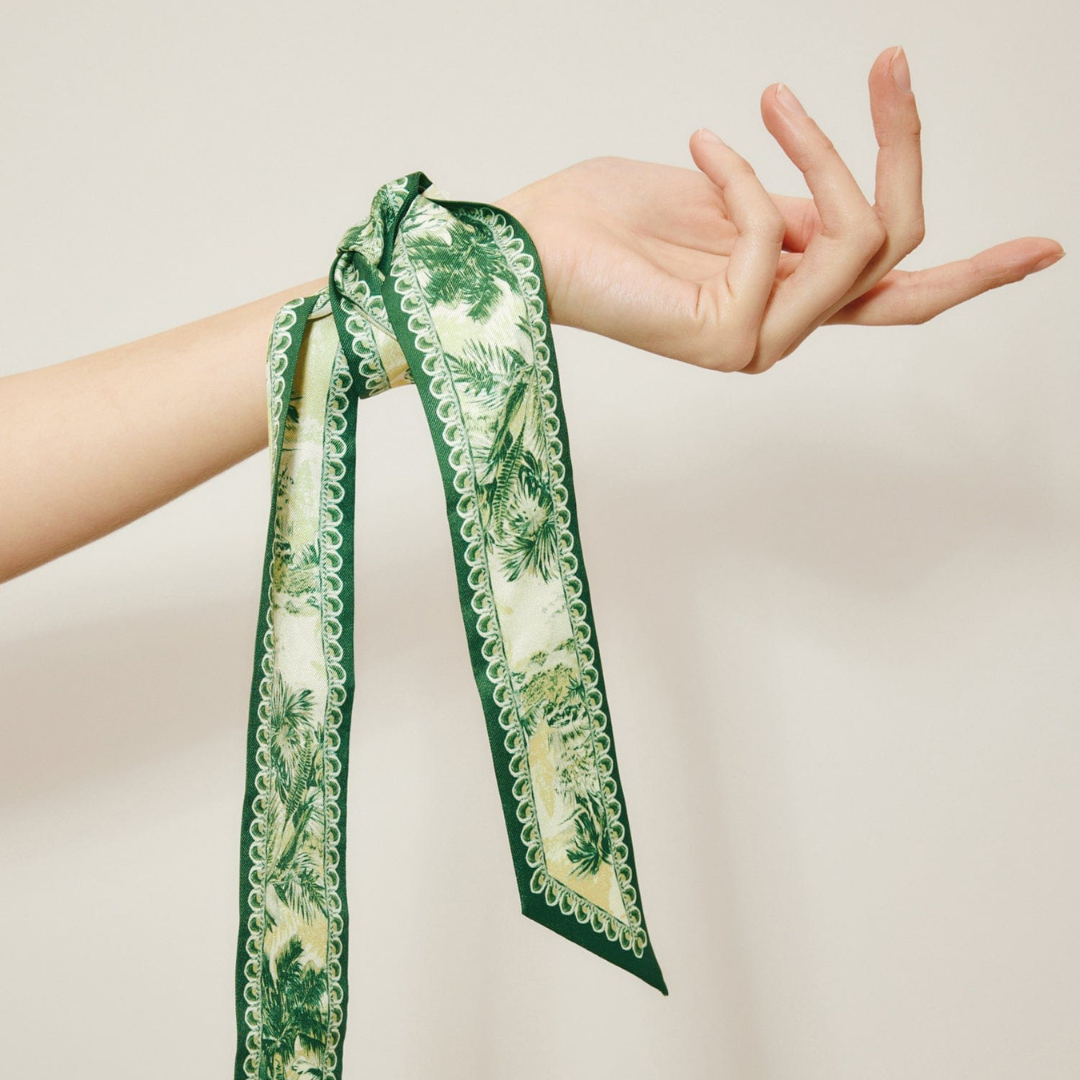 ALEMAIS SARA SILK TWILL TIE
