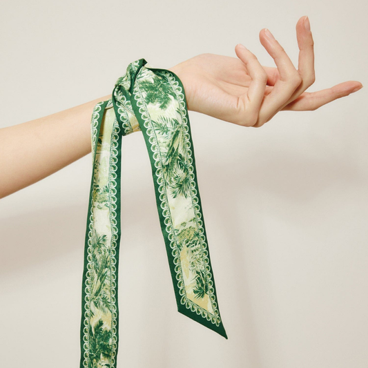 ALEMAIS SARA SILK TWILL TIE