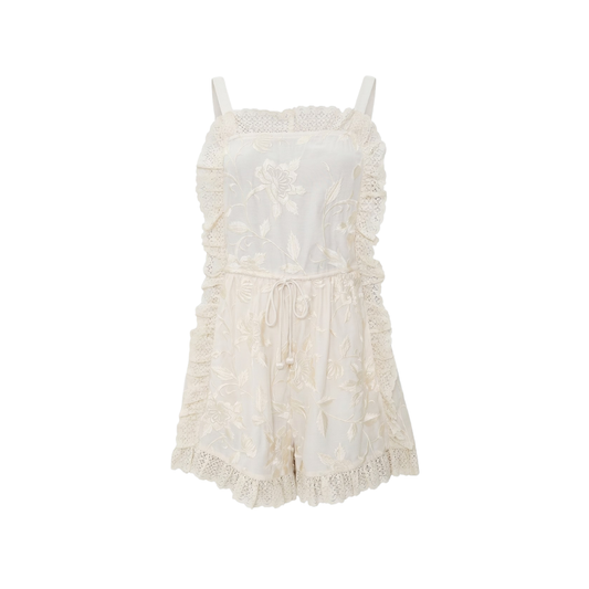 SEA NY ALINA LACE JUMPSUIT