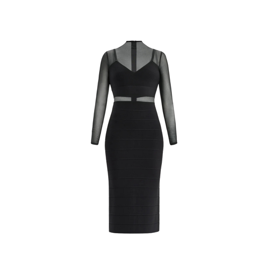 HERVE LEGER THE NOELLE DRESS