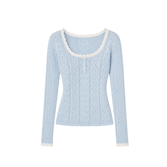 SEA NY GEORGIA KNIT LONG SLEEVE