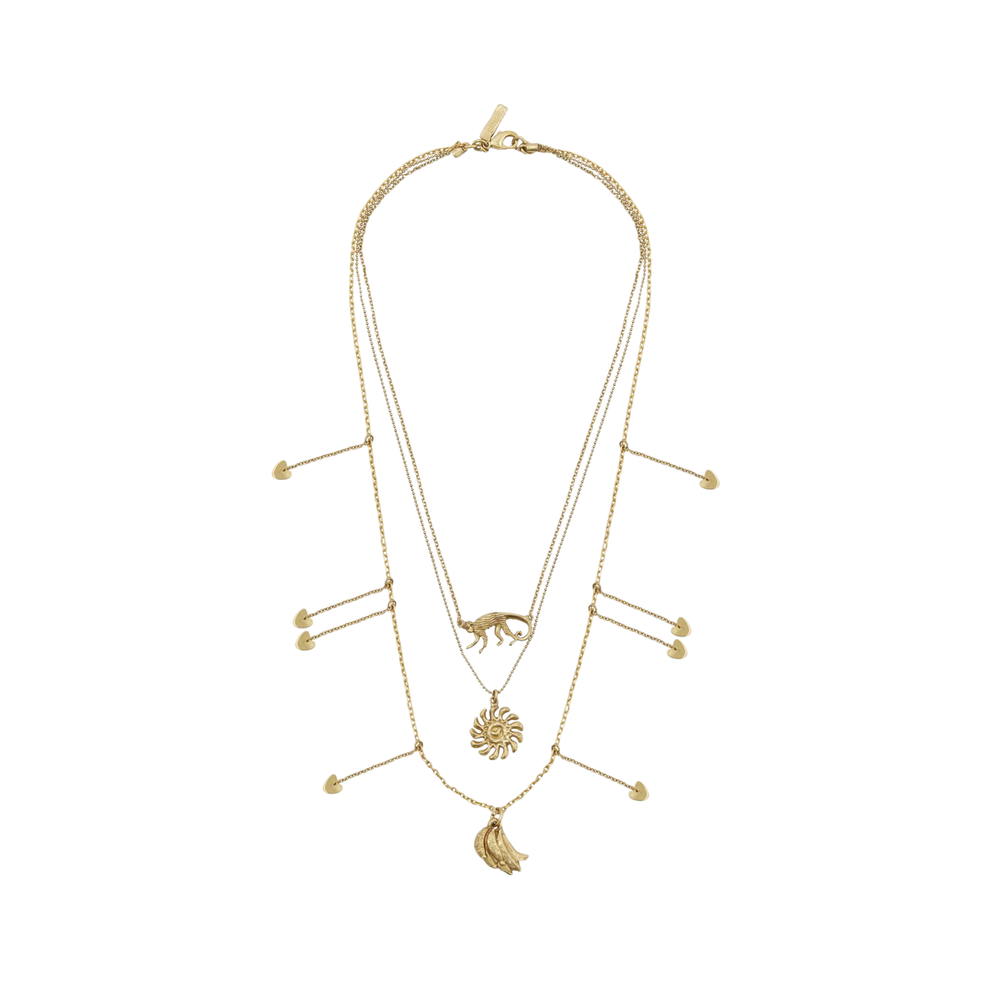 ALEMAIS JEM MULTI CHARM NECKLACE