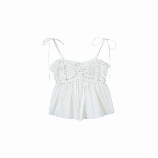THE GARMENT KIRSTIN CROCHET TOP