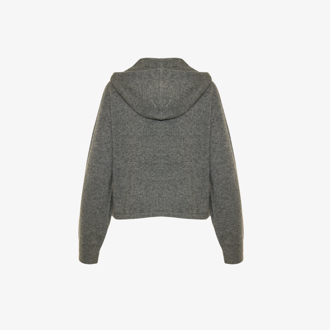 THEORY O1018711 CASHMERE ZIP HOODIE