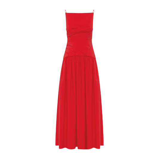 SHONA JOY SQUARE NECK MAXI DRESS