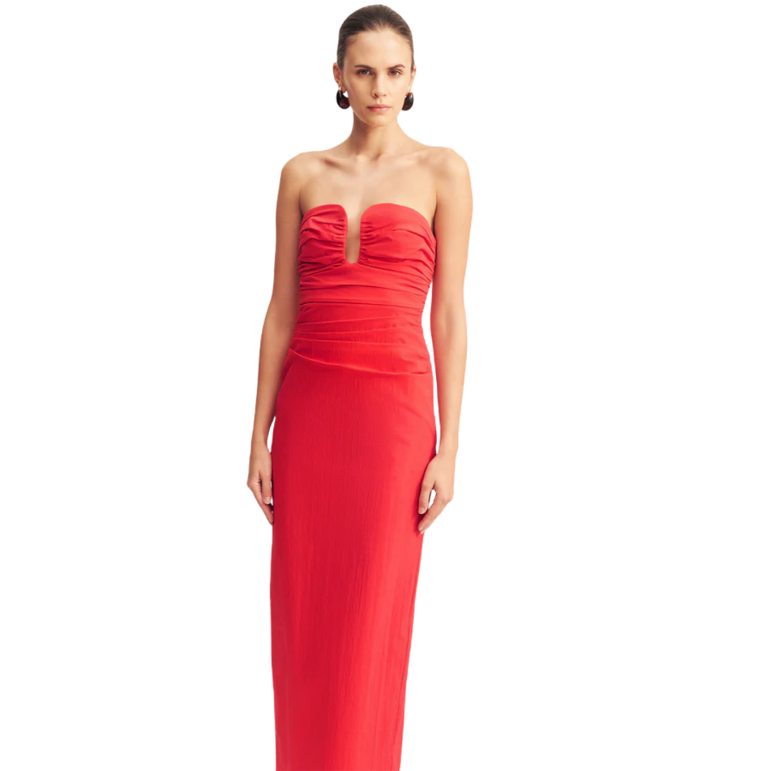 SHONA JOY STRAPLESS U WIRE DRESS