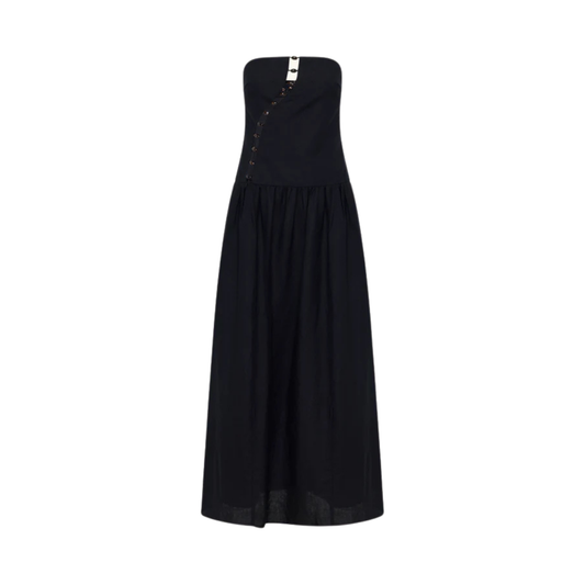 SHONA JOY STRAPLESS CUT OUT DRESS