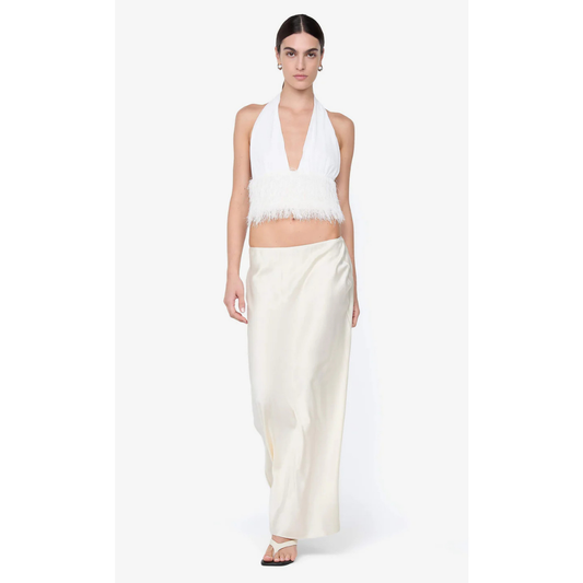 BEC AND BRIDGE SILK BIAS MAXI SKIRT