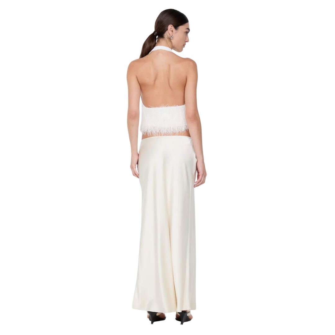 BEC AND BRIDGE SILK BIAS MAXI SKIRT