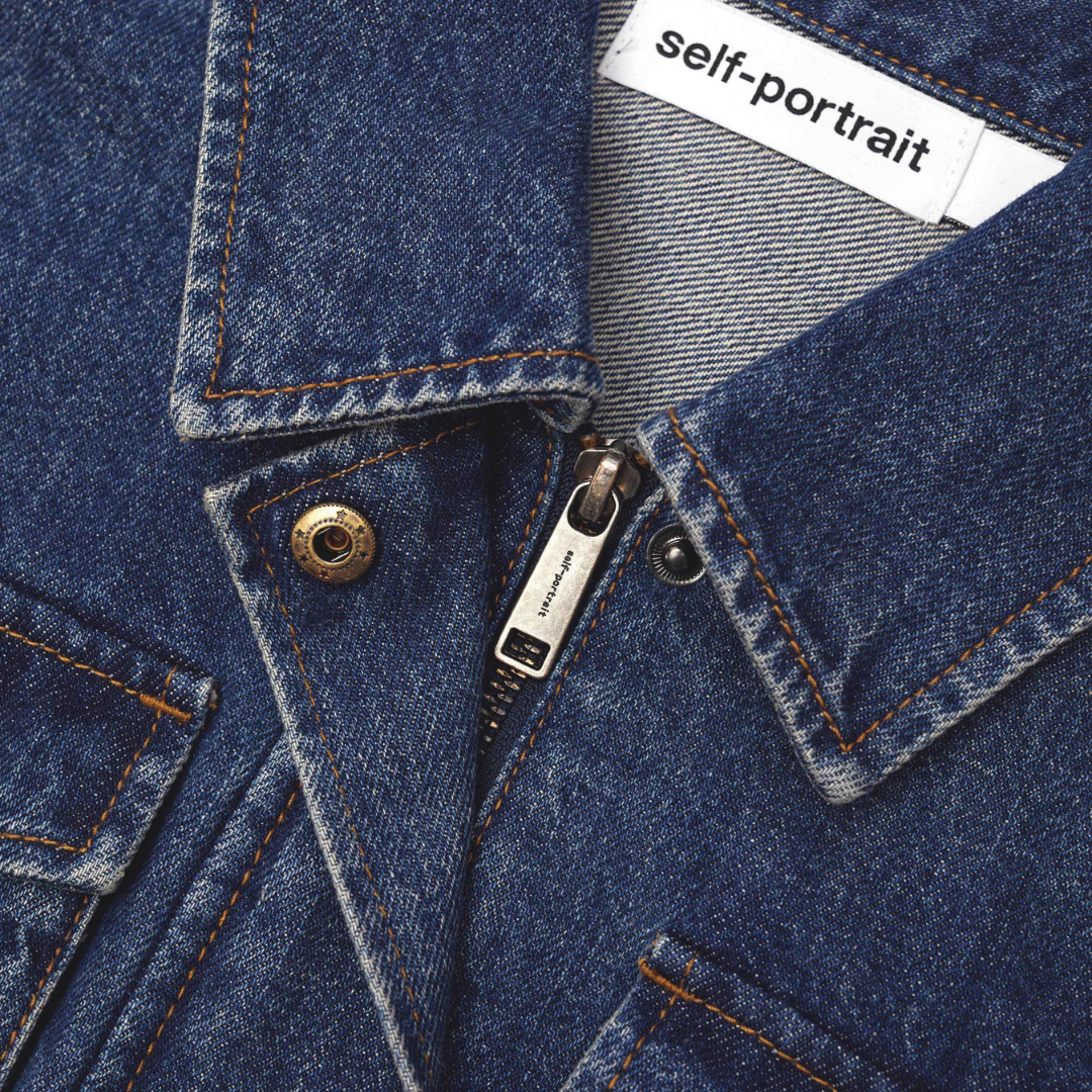 SELF PORTRAIT UTILITY CROP JACKET