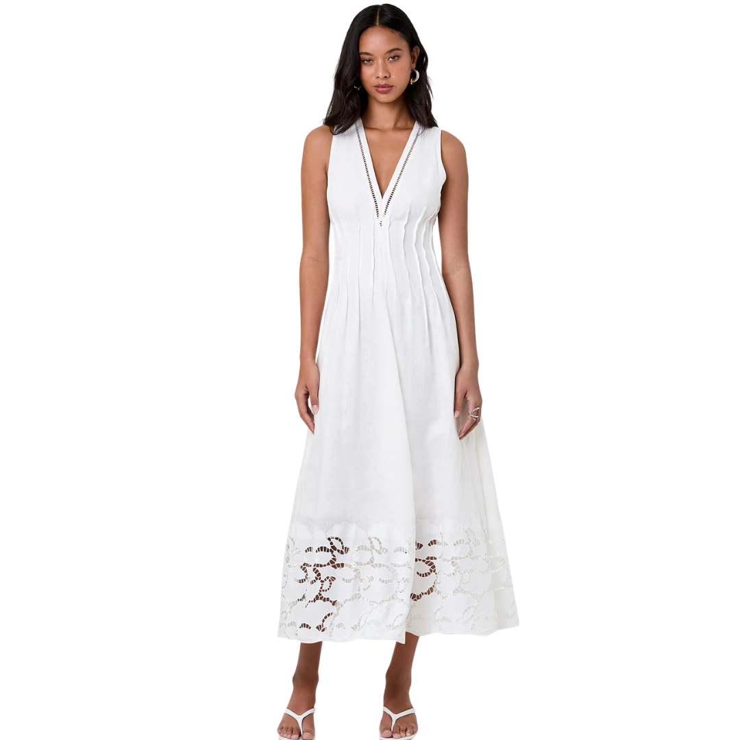 NICHOLAS STINA MIDI DRESS