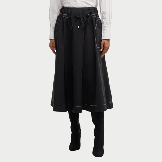 SIMKHAI TONA MIDI SKIRT