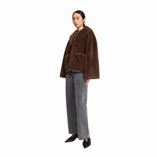 MALENE BIRGER JACQUIE FUR COAT