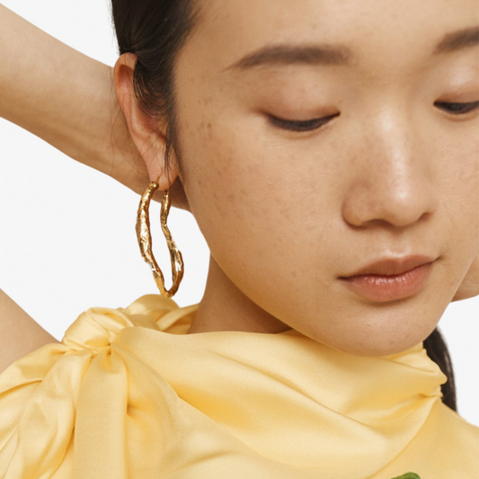 ALEMAIS REVERIE NAUTILUS EARRING