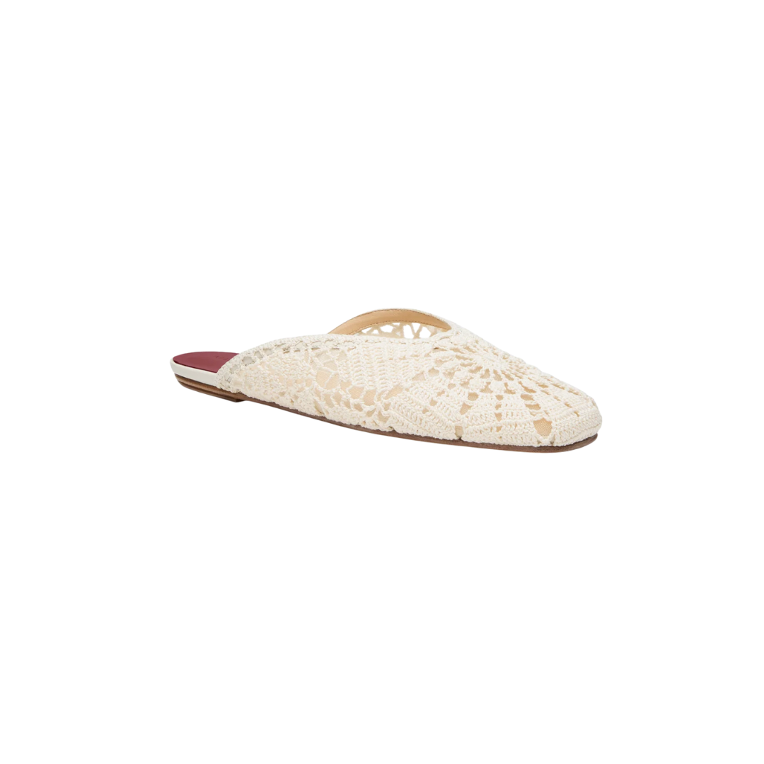 MAGDA BUTRYM MULE FLATS CROCHET