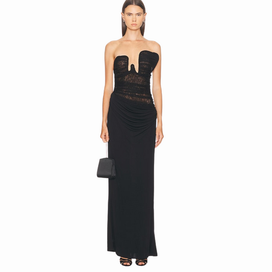 CHRISTOPHER ESBER SALACIA LACE GOWN