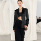 ULLA JOHNSON SOLINE SATIN BLAZER