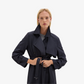 THEORY WOOL TRENCH