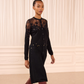 ULLA JOHNSON TALIA LACE CARDIGAN