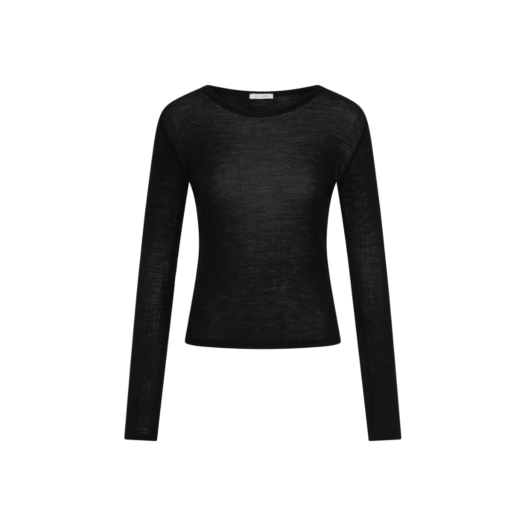 ST AGNI BABY WOOL LONG TEE