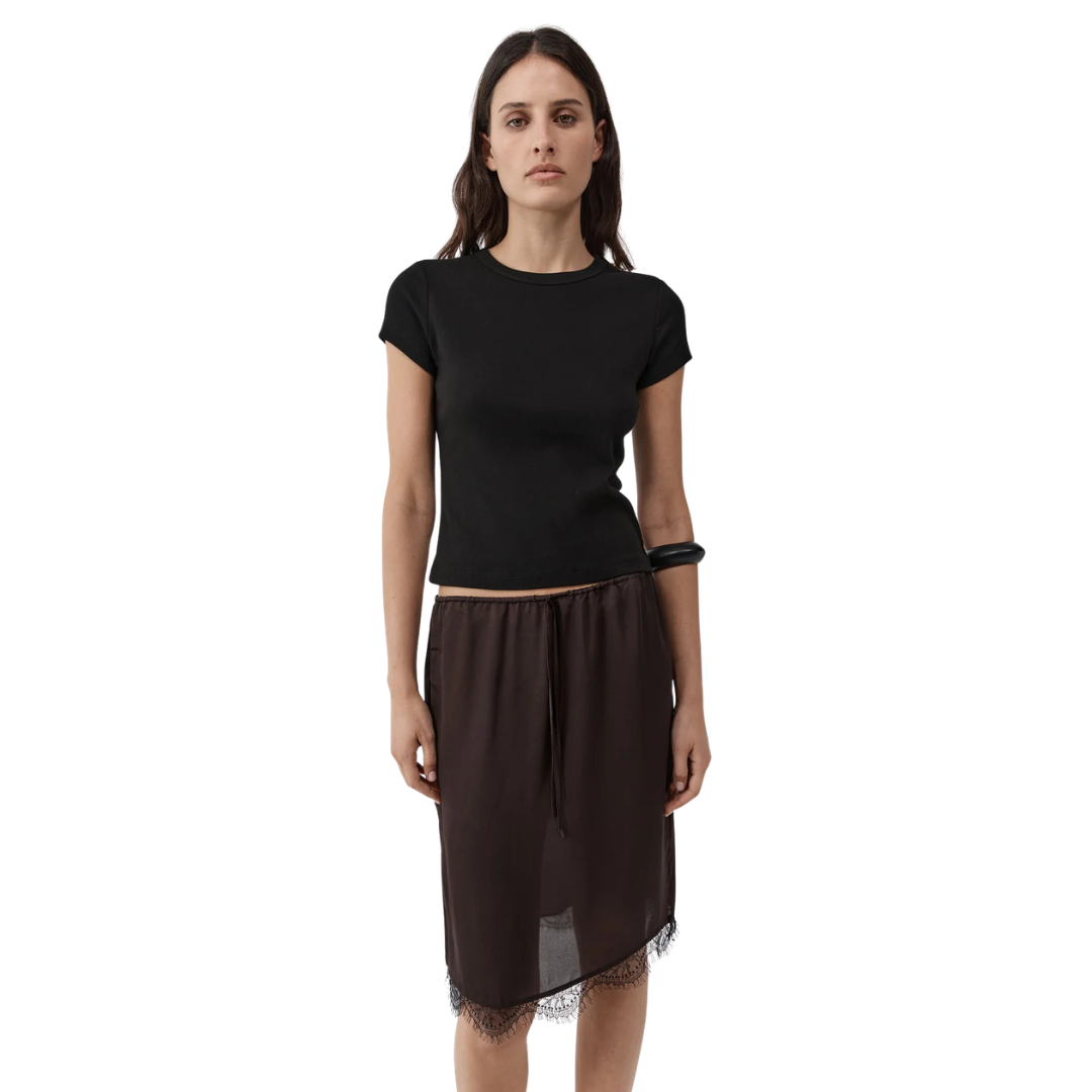 ST AGNI FINE LACE SKIRT