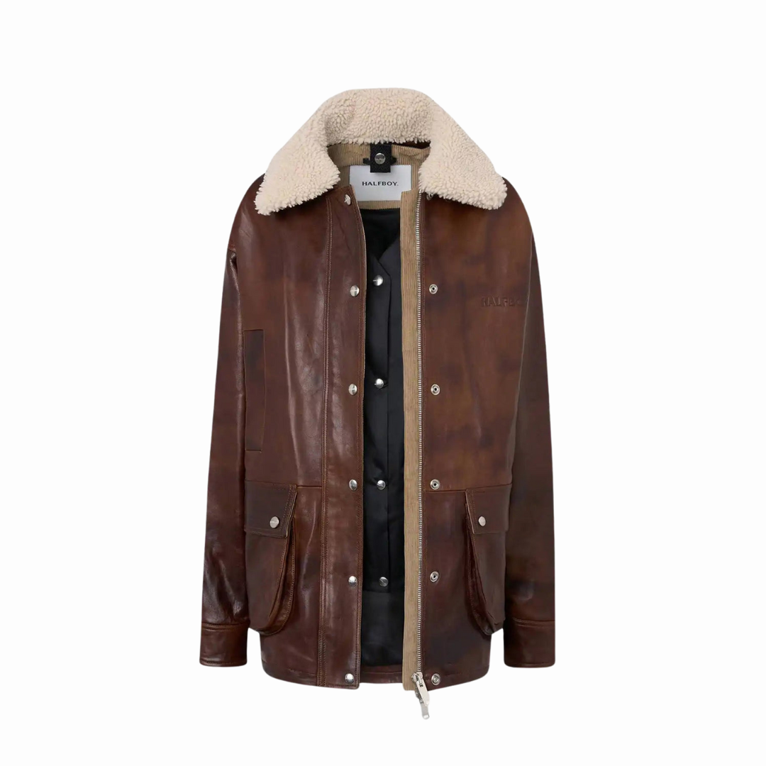 HALFBOY PARKA CHOCOLATE MARTINI