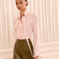 ULLA JOHNSON CARTOUX SILK BLOUSE