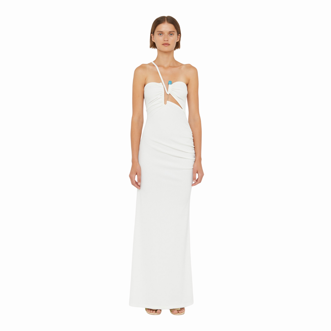 CHRISTOPHER ESBER CRYS PIN CUT DRES