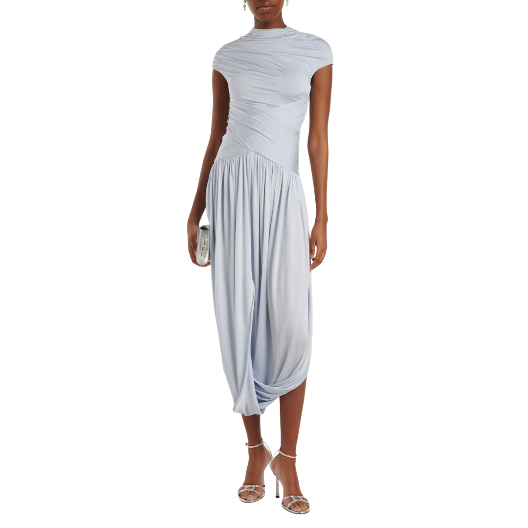 SELF PORTRAIT 167M JERSEY DRESS
