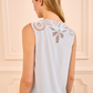 ULLA JOHNSON REA LACE TANK