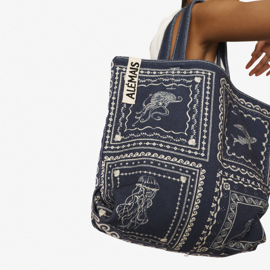 ALEMAIS OCEANE SHOPPER TOTE