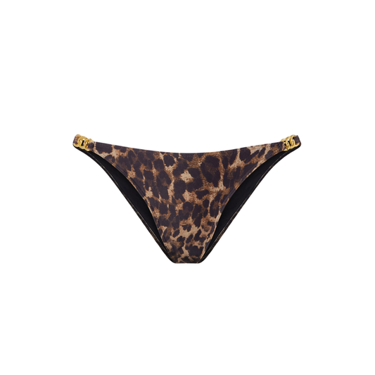 NILI LOTAN BIKINI LEOPARD HARDWARE