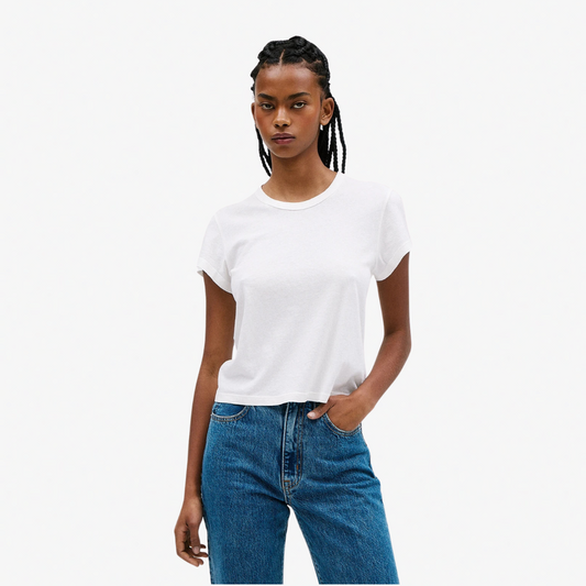 SLVRLAKE EASY TEE WHITE
