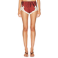 RONNY KOBO TAP SHORTS RUST