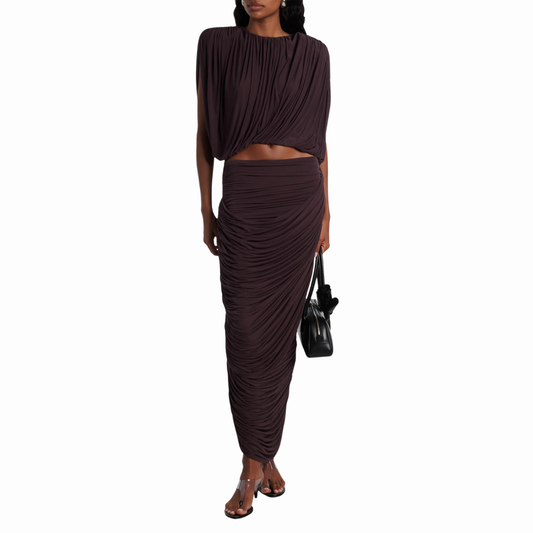 MAGDA BUTRYM BLOUSE 02 BORDEAUX