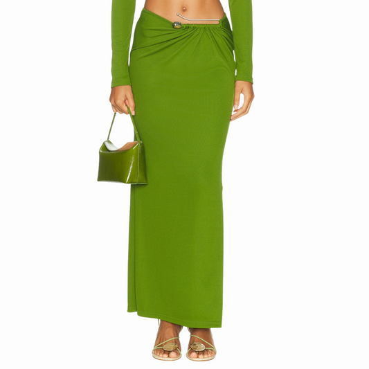 CHRISTOPHER ESBER CRYSTAL RIB SKIRT