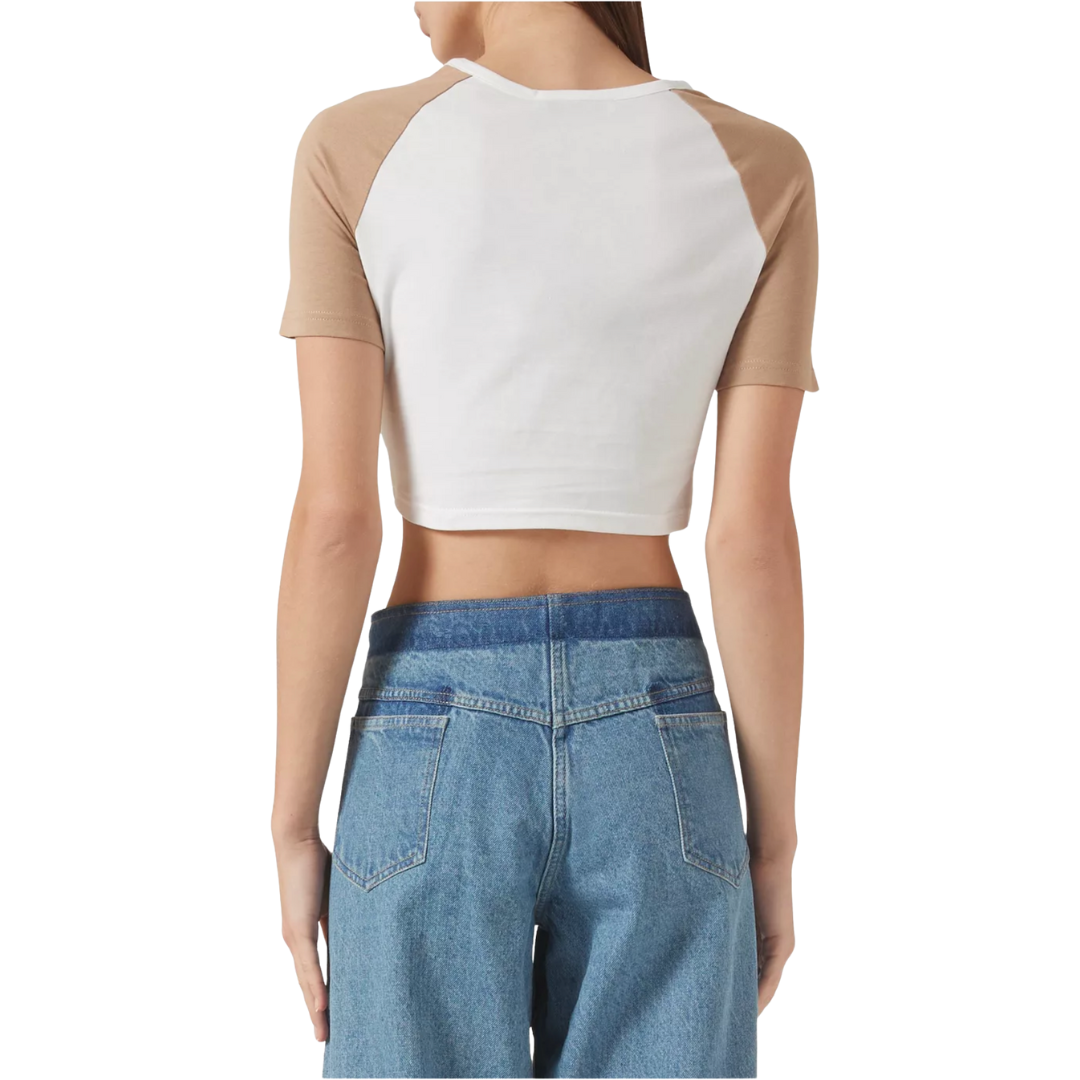 CHRISTOPHER ESBER RINGER JERSEY TEE