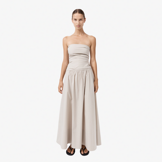 ST AGNI 901 STRAPLESS TIE BACK DRES