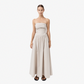 ST AGNI 901 STRAPLESS TIE BACK DRES