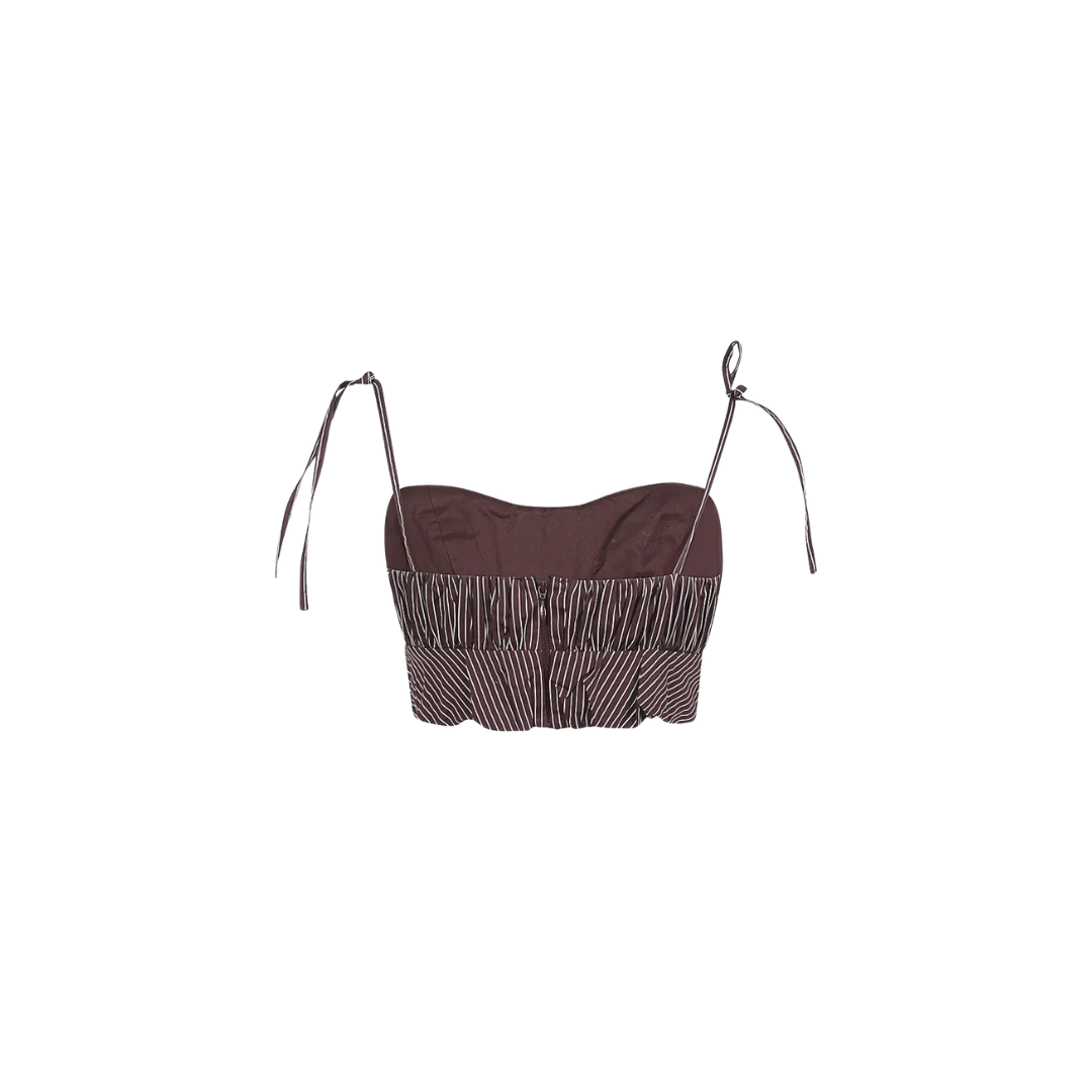 FAITHFULL PELEA COTTON CROP TOP