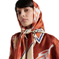 ALEMAIS SOLEIL D'AMOUR SILK SCARF