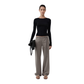 ST AGNI ORGANIC V NECK DOUBLE TEE