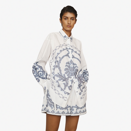 ALEMAIS HAZEL EMBROIDERED SHIRT