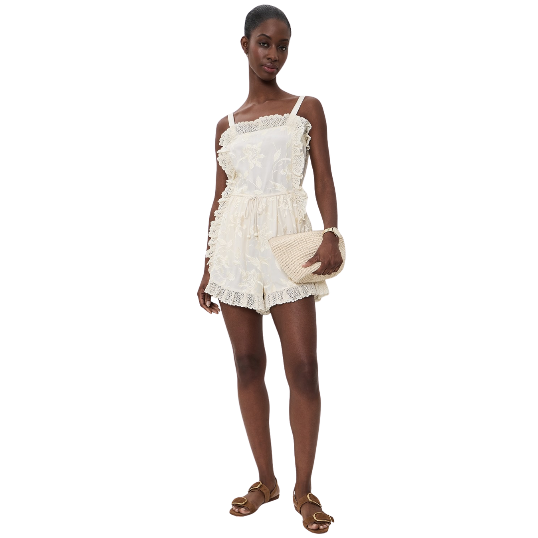 SEA NY ALINA LACE JUMPSUIT