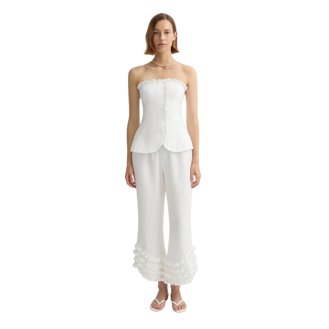 POSSE FLORENCE STRAPLESS BLOUSE