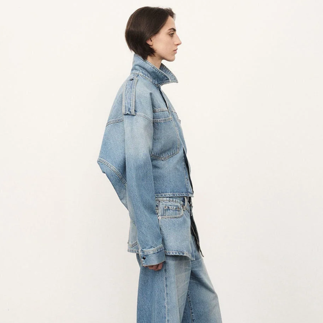 HALFBOY DENIM 90S BLUE SHIRT