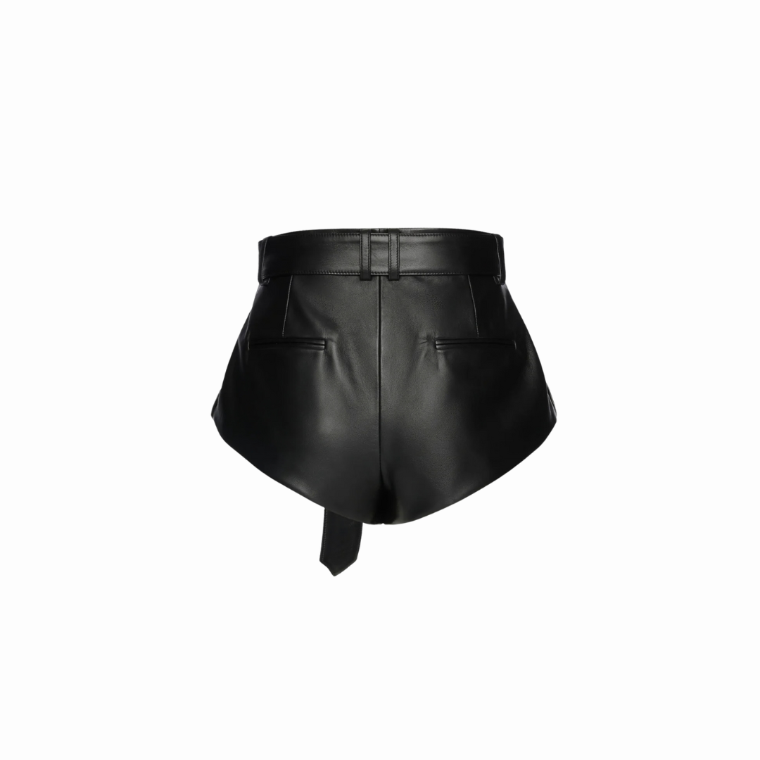 MAGDA BUTRYM LEATHER 20 SHORTS