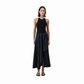 ST AGNI KNIT BODICE ASYM DRESS