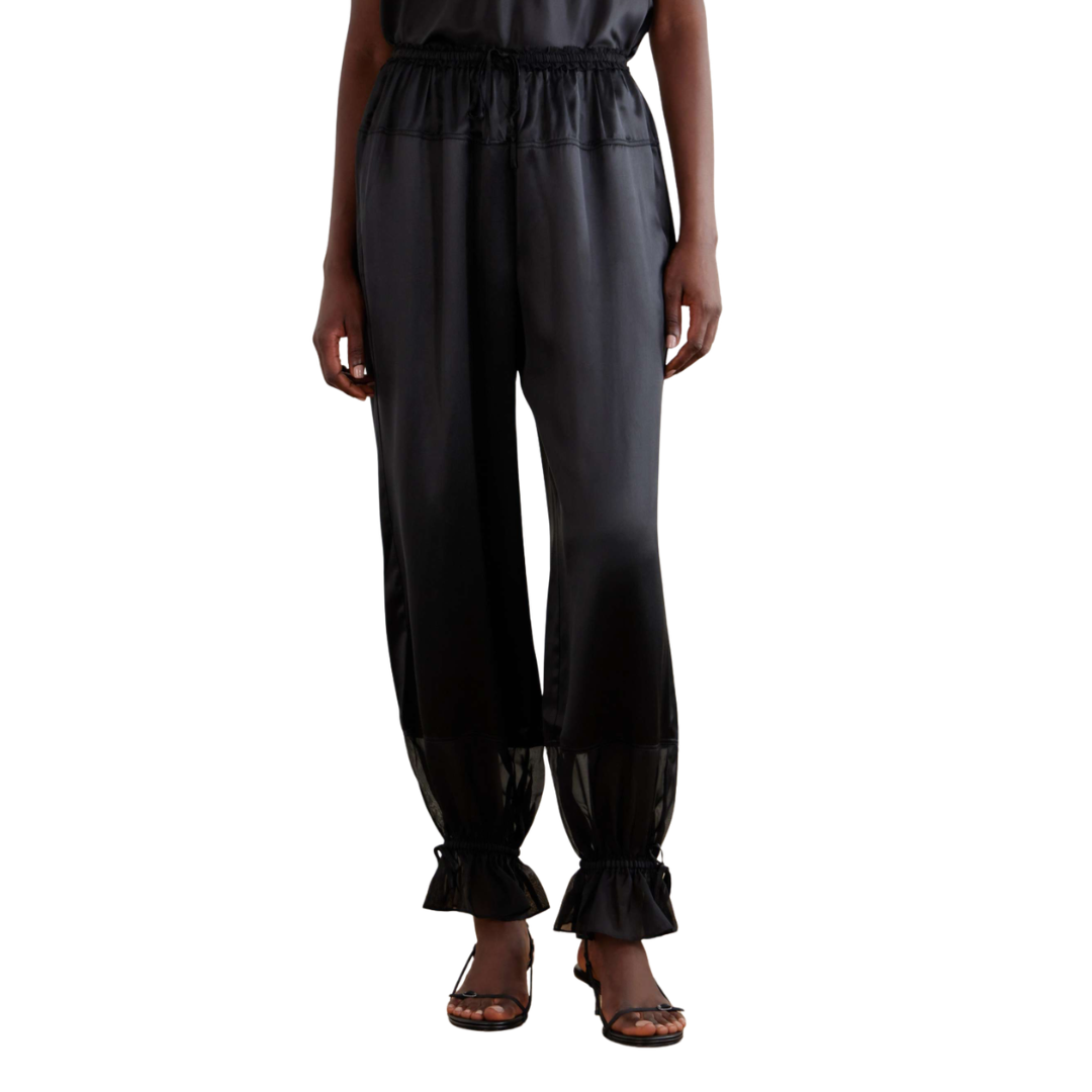 ULLA JOHNSON CAMILE SILK PANTS